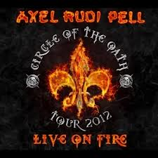 cover axel rudi pell live on fire