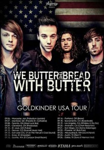 we butter the bread