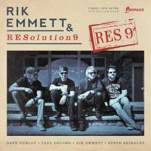 Rik Emmett & RESolution9 - RES9 cover