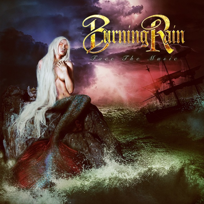 Burning Rain - Face The Music cover