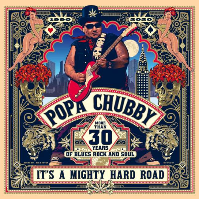 Popa Chubby - It's A Mighty Hard Road cover