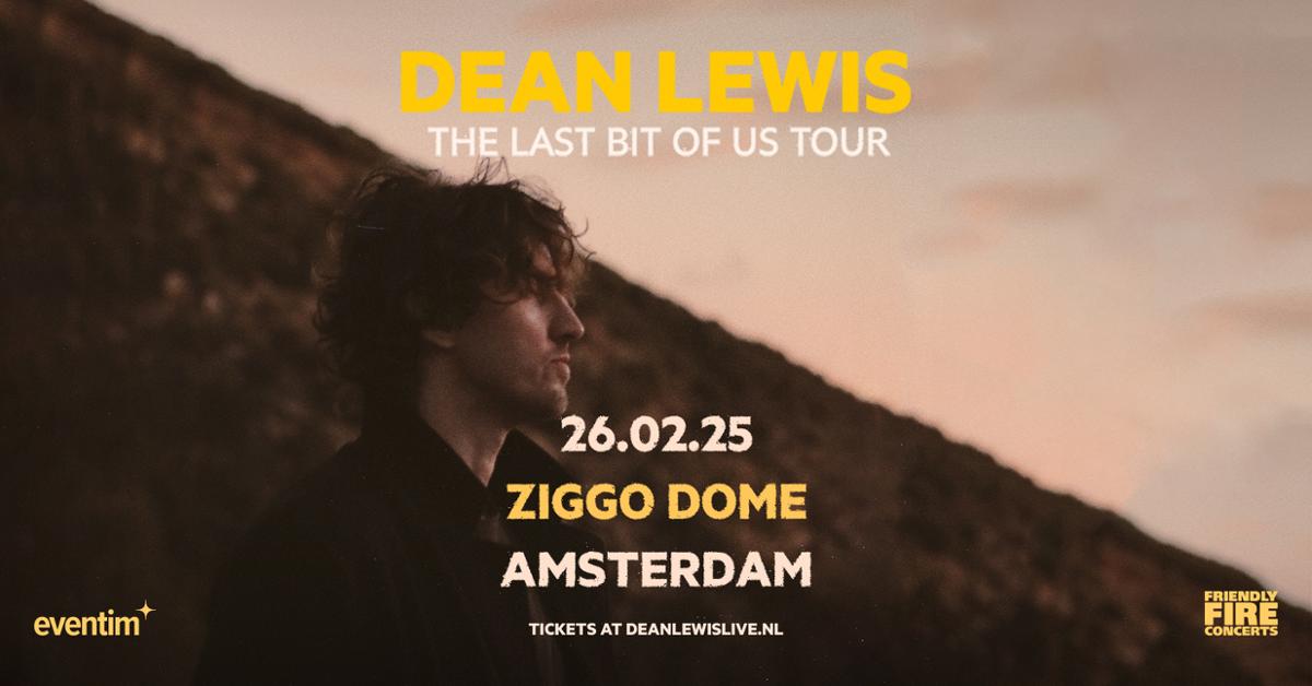 Dean Lewis komt naar Ziggo Dome Rockportaal.nl